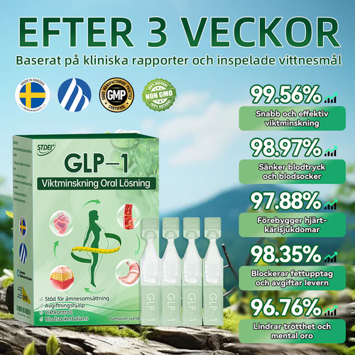 STDEI® 💧GLP-1 Viktminskning Oral Lösning Endast en gång i veckan, första förändringar synliga på 7 dagar ✅