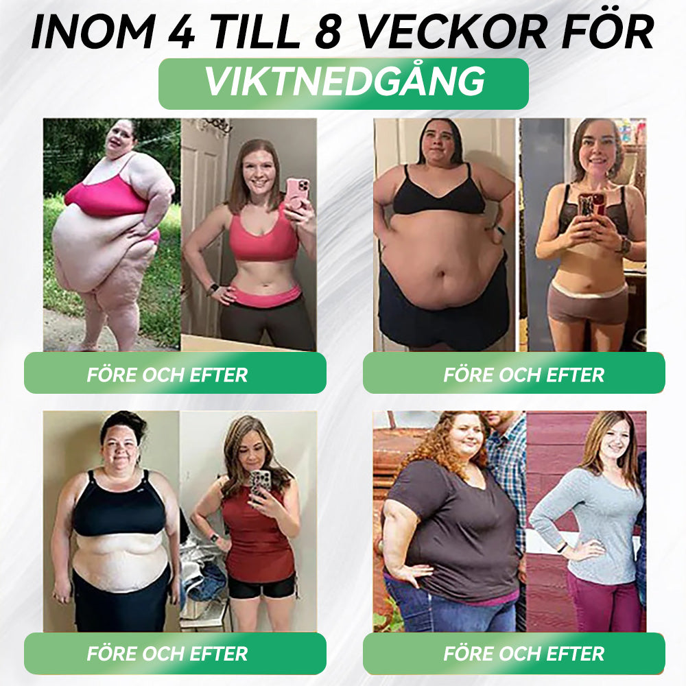 🍀 4 förpackningar (16 stycken + 4 stycken)–gå ner 25+ kg på 4 veckor