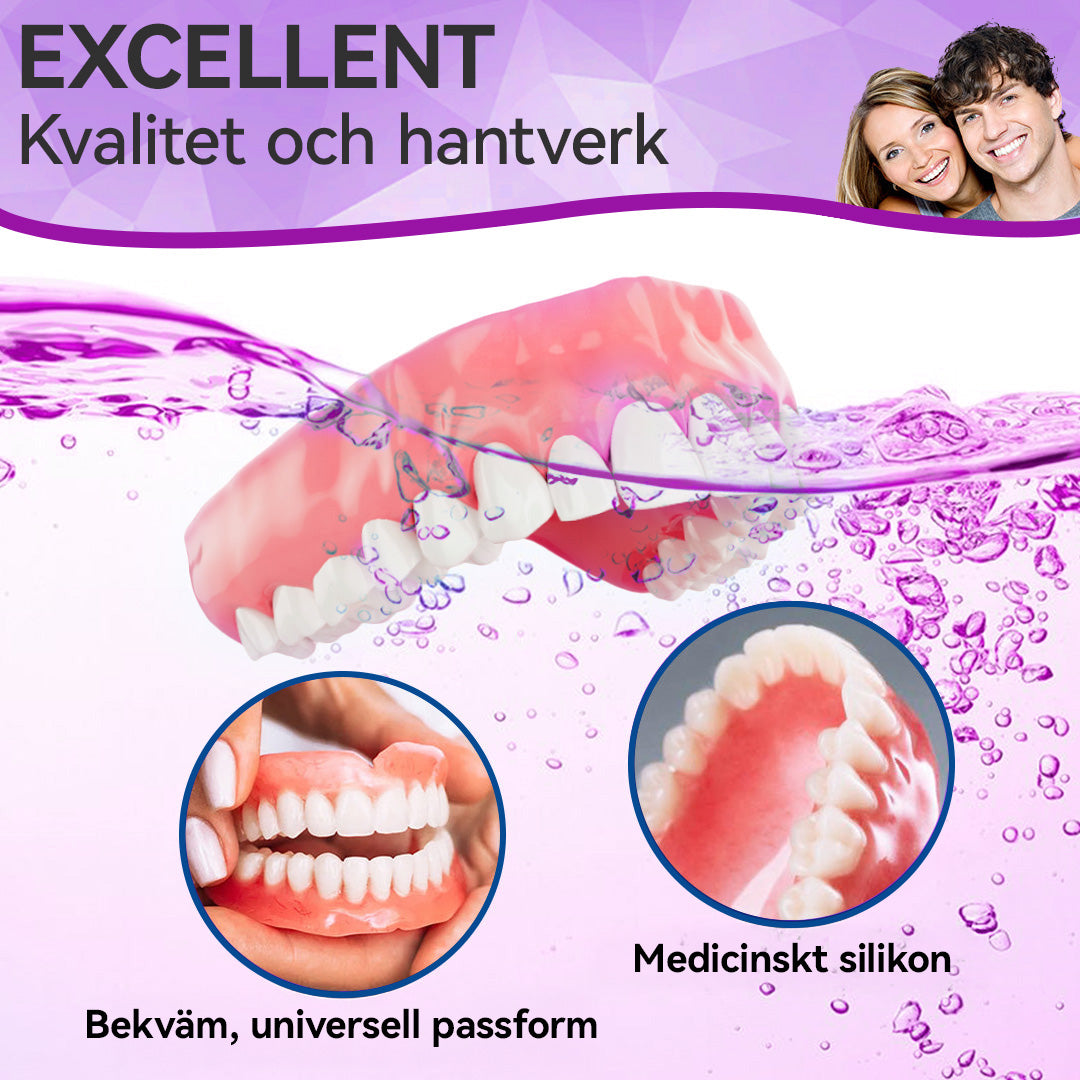 𝐉𝐚𝐬𝐬𝐞𝐞𝐦® Senaste Premium Komfort Tandproteser🎁 (Högkvalitativa Tandproteser, Bekväma att Bära - Begränsad Tid 70% Rabatt)