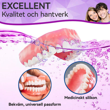 𝐉𝐚𝐬𝐬𝐞𝐞𝐦® Senaste Premium Komfort Tandproteser🎁 (Högkvalitativa Tandproteser, Bekväma att Bära - Begränsad Tid 70% Rabatt)