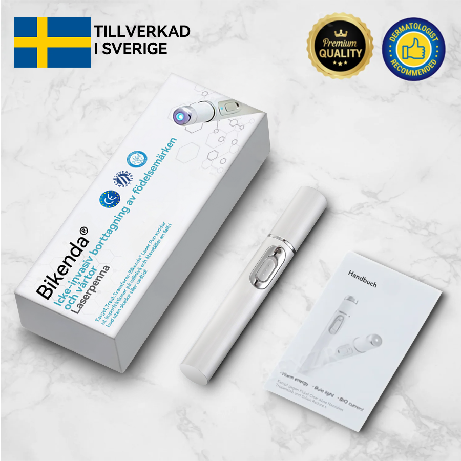Bikenda® laserpenna🎁 (med CO₂-laserteknik – effektiv för att ta bort födelsemärken, vårtor, hudflikar, pigmentfläckar och andra hudproblem)