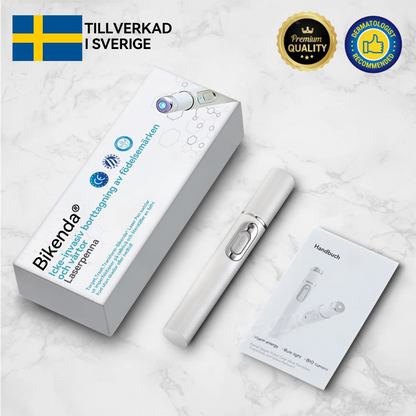 Bikenda® laserpenna🎁 (med CO₂-laserteknik – effektiv för att ta bort födelsemärken, vårtor, hudflikar, pigmentfläckar och andra hudproblem)